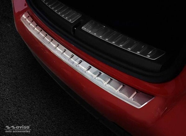 BMW 1 SERIE ACHTERBUMPER BESCHERMING RVS ZILVER
