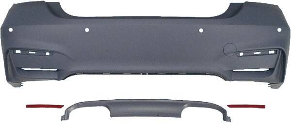 ACHTERBUMPER M4 LOOK BMW 4 SERIE F32 / F33