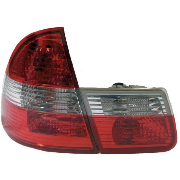 Achterlichten set - BMW 3 Serie E46 Touring - Rood/Wit | 98-05