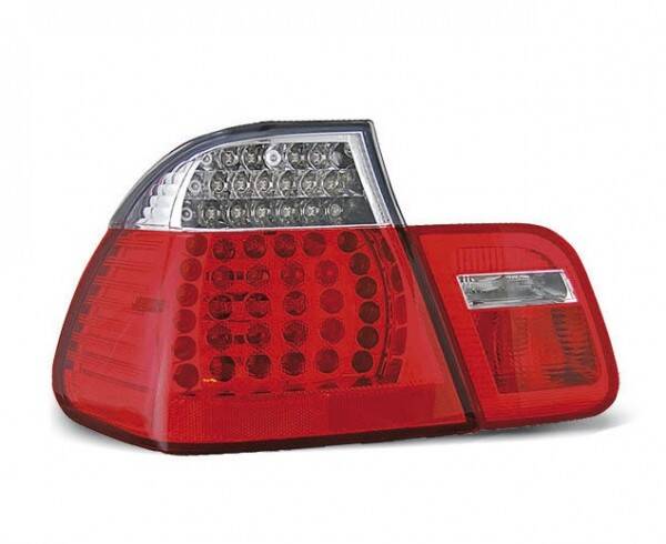 LED Achterlichten - BMW E46 Sedan - Rood/Wit - Facelift Design | 98-01