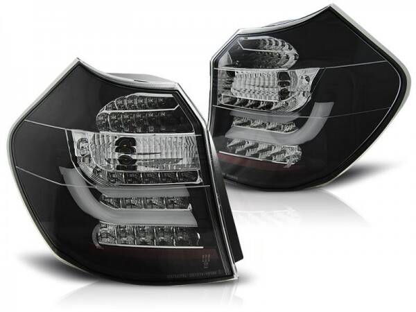 BMW 1 SERIE ACHTERLICHTEN HELDER / ZWART LED TUBE E87 2004-2007