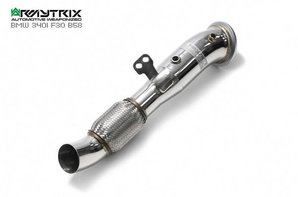 Armytrix Downpipe - BMW G30 / G31 - B58 - De-catted - Cat-simulator