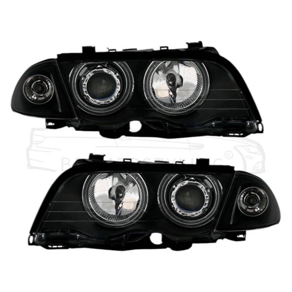 Koplampen - BMW E46 Sedan / Touring - CCFL Angel Eyes | 1998-2001