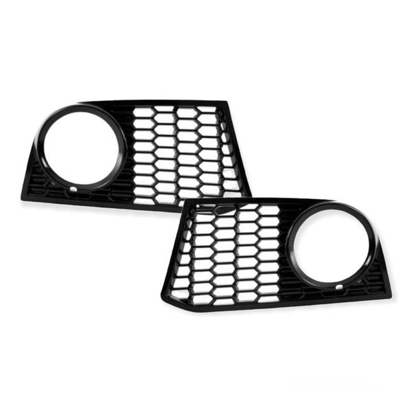 Mistlamp roosters - BMW 5 Serie F10 / F11 - Hoogglans zwart | 10-13