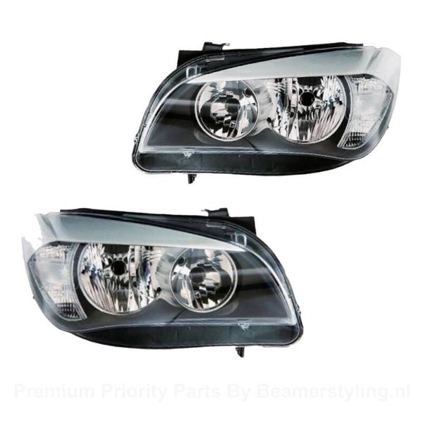 Koplampen set - BMW X1 E84 - Valeo - H7 Halogeen | 09-12