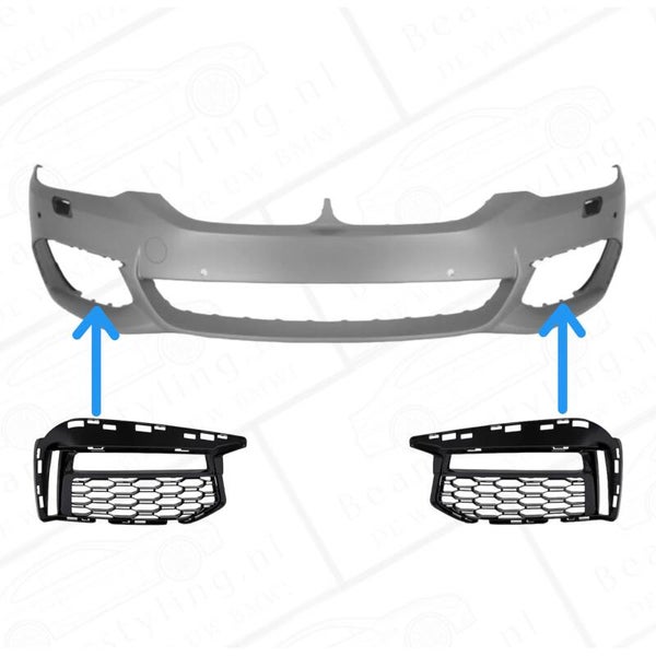 Mistlamp Grill - BMW G30 / G31 - Voor M pakket | 2017-2020