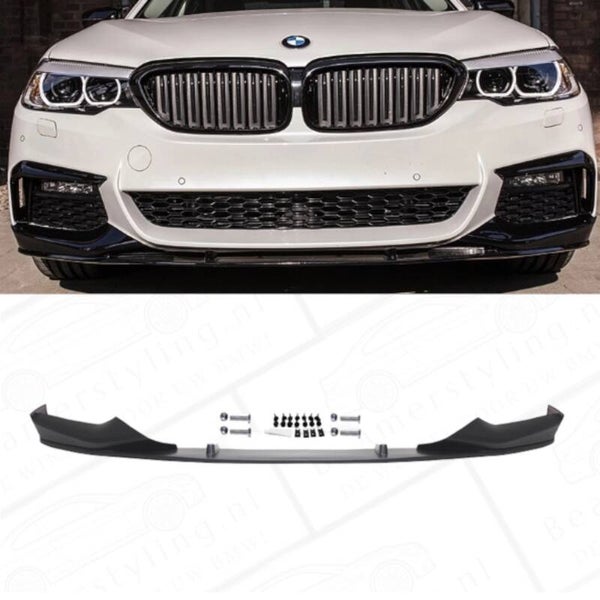 Front lip - BMW G30 / G31 - M Performance look - Mat zwart | 17-20