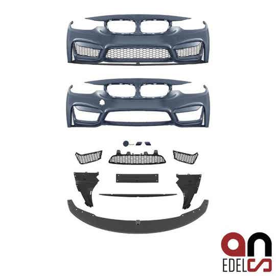 Voorbumper - BMW 3 Serie F30 / F31 - M3 look + front lip | 12-19