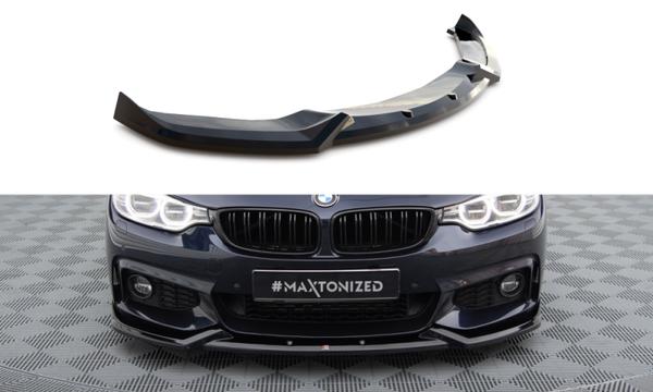 Front lip V1 - BMW F36 Gran Coupé - M pakket - Maxton Design