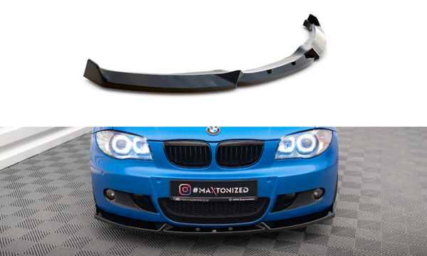 Front lip V2 - BMW E81 / E87 - M pakket - Maxton Design | 04-12