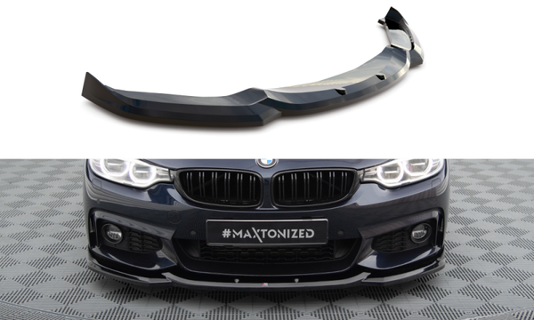Front lip V2 - BMW F36 Gran Coupé - M pakket - Maxton Design