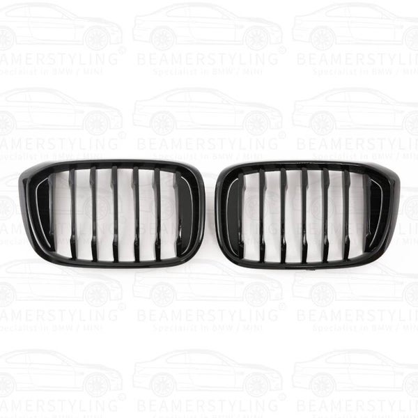 Nieren - BMW X3 G01 / X4 G02 - M Performance look - Hoogglans zwart | 2017-2021