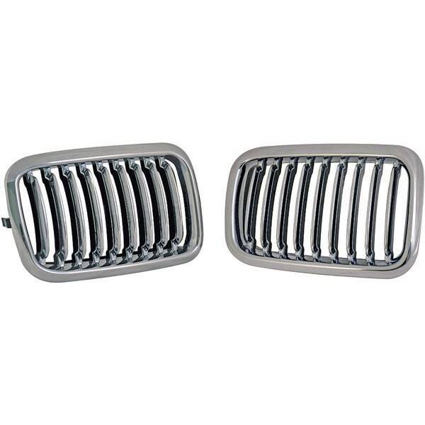 BMW 3 SERIE NIEREN / GRILL DELEN CHROOM E36 1991 - 1996