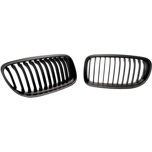 Nieren - BMW E90 / E91 - Mat zwart | 08-13