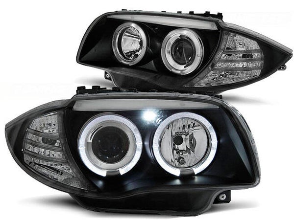 Angel Eyes Koplampen - BMW E81 / E87 / E82 / E88 - LED | 2004-2011