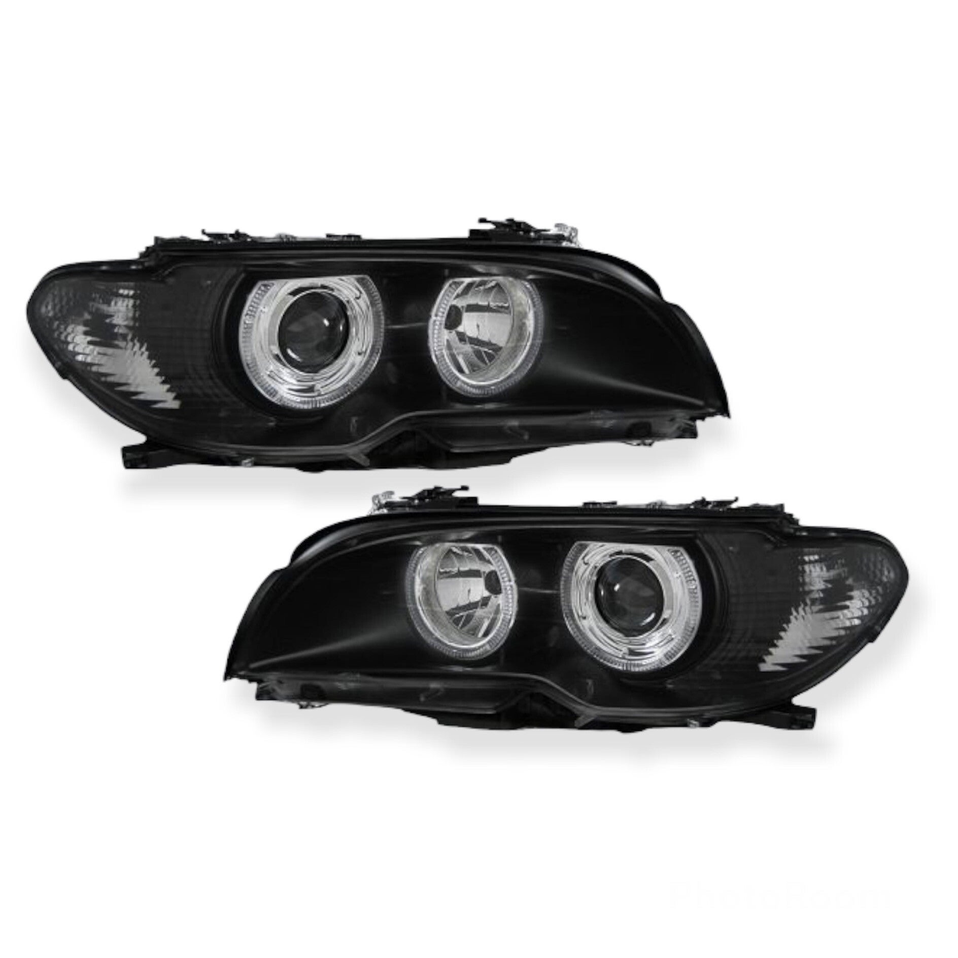 ANGEL EYES KOPLAMPEN BMW 3 SERIE E46 2003-2006 COUPÉ / CABRIO