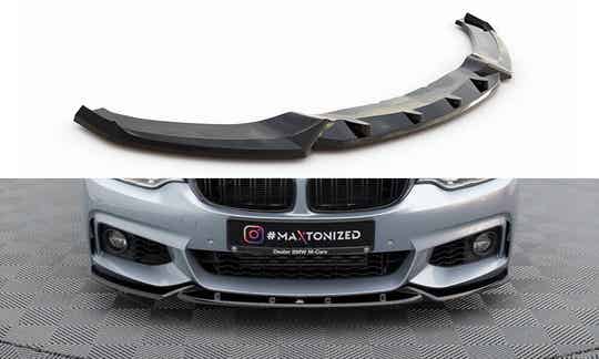 Front lip V3 - BMW F32 / F33 / F36 - M pakket - Maxton Design