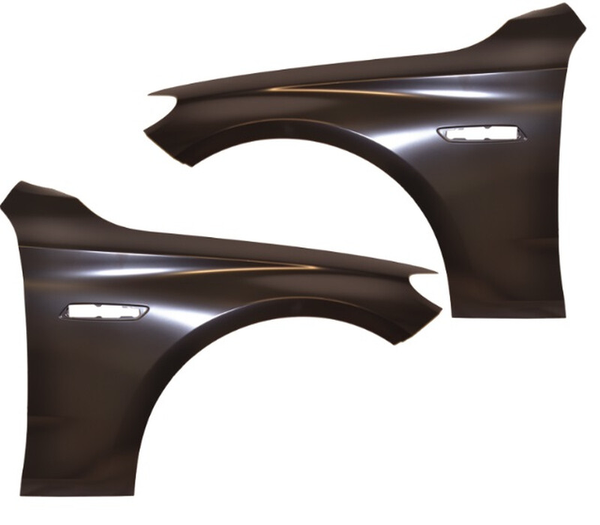 ZIJ SCHERMEN LINKS+ RECHTS ALUMINIUM BMW 5 SERIE F10 / F11