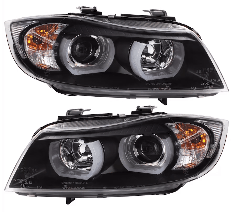 H7 Koplampen - BMW E90 / E91 - 3D LED Angel Eyes | 2005-2008