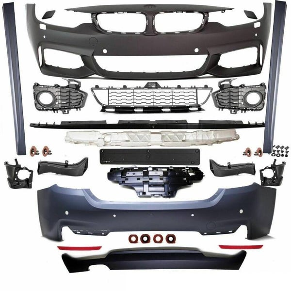 BUMPER SET M SPORT PAKKET LOOK BMW 4 SERIE F36