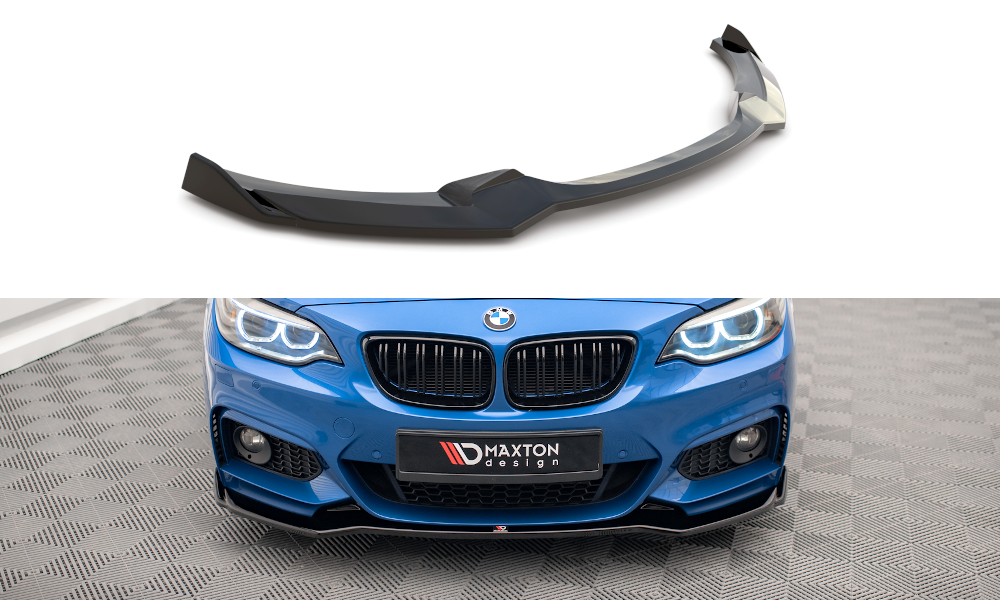 Front lip V1 - BMW F22 / F23 - M Pakket - Maxton Design | 2013-2021