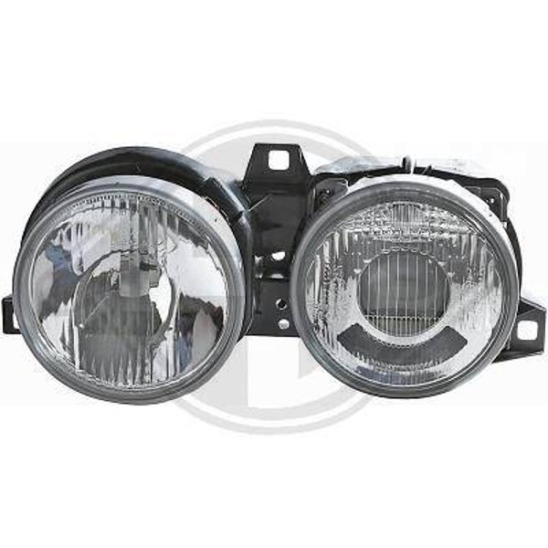 Koplamp - BMW 3 Serie E30 - H1 / H1 - Depo | 1987-1994