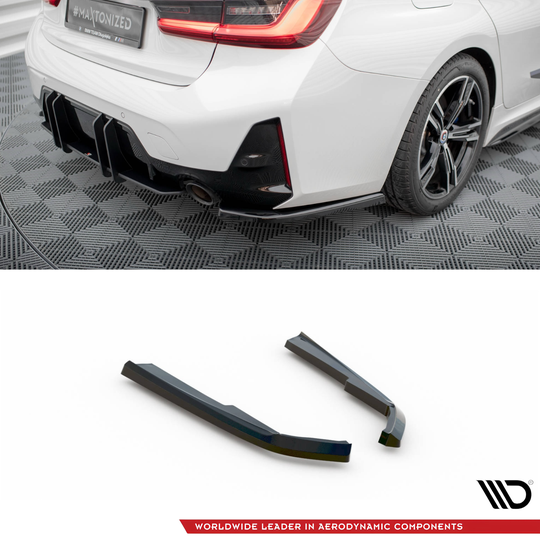 Achterbumper splitters - BMW G20LCI / G21LCI - M Pakket - Maxton Design | 22-25