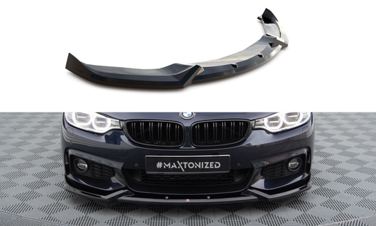Front lip V1 - BMW F36 Gran Coupé - M pakket - Maxton Design