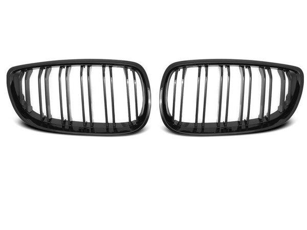 Nieren - BMW E92 / E93 - Hoogglans zwart - M look | 2006-2010