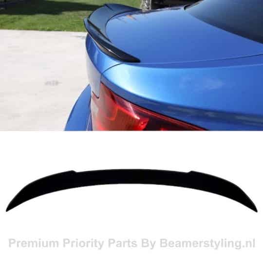 Kofferbak Spoiler - BMW F22 Coupé - CS look | Hoogglans Zwart