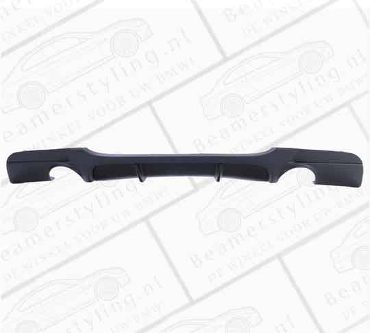 Diffuser - BMW E90 / E91 - Performance look - 335i/d - Mat zwart | 05-12
