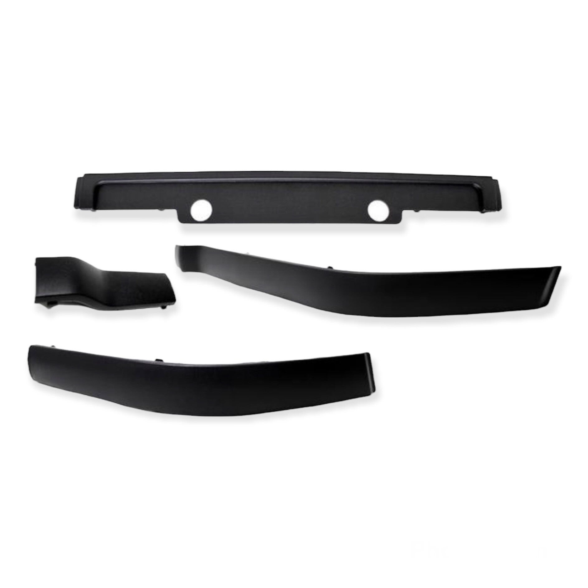 BMW 3 SERIE BUMPER LIJSTEN / MONTAGE AFDEK LIJSTEN ZWART M BUMPER E36