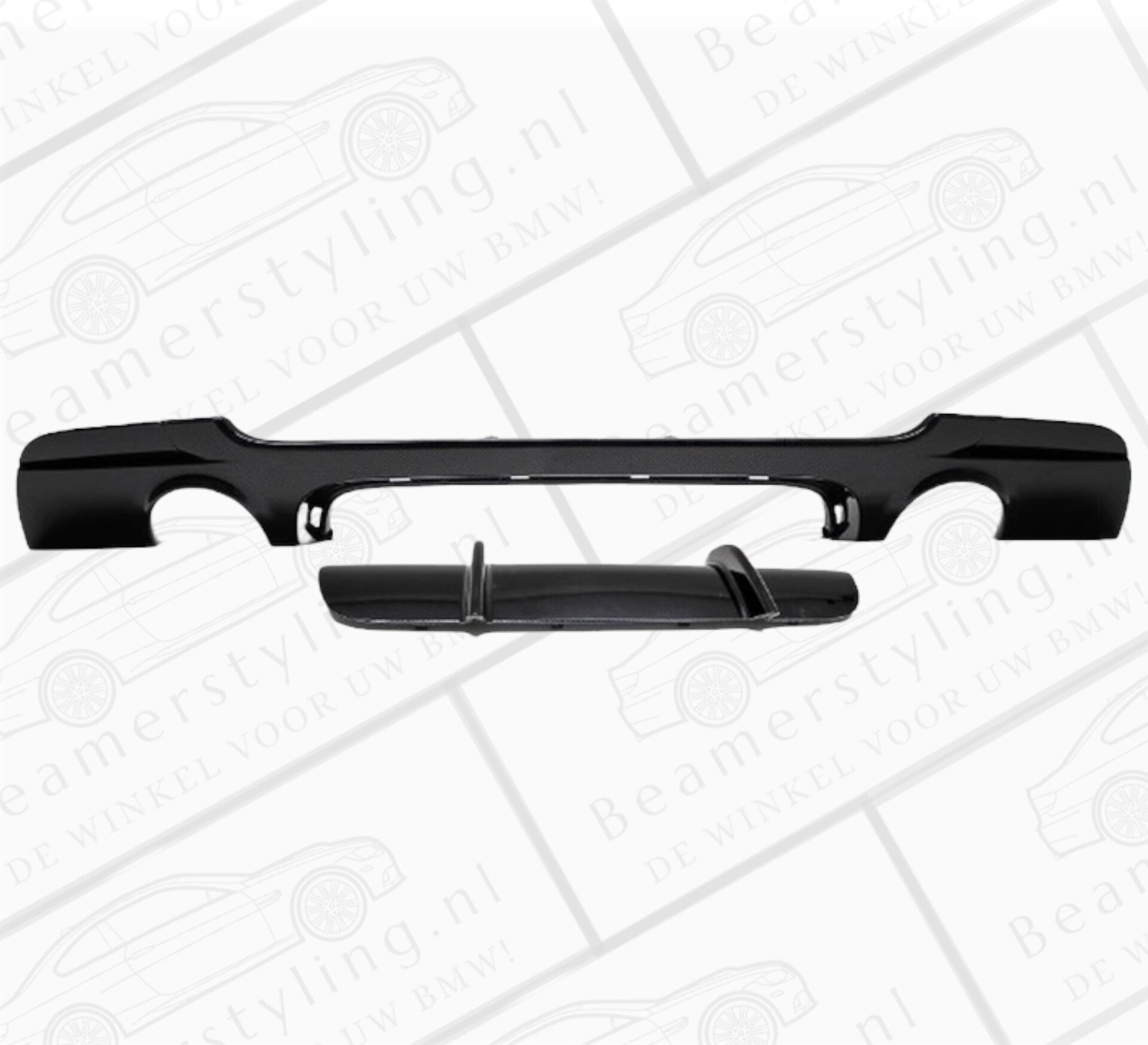 M PERFORMANCE LOOK DIFFUSER CARBON LOOK 335I BMW E92 / E93