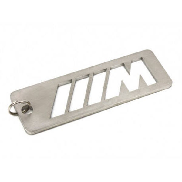 Sleutelhanger - BMW ///M Power - Roestvrij staal - Gepolijst