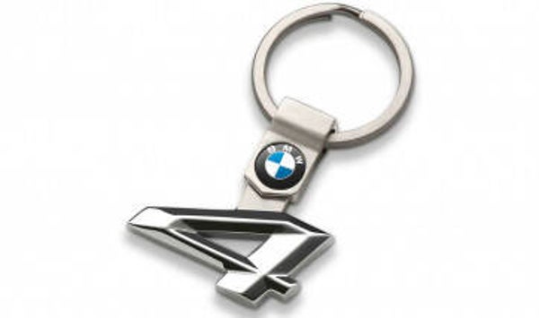 Sleutelhanger - BMW 4 Serie - Roestvrij staal | Origineel BMW