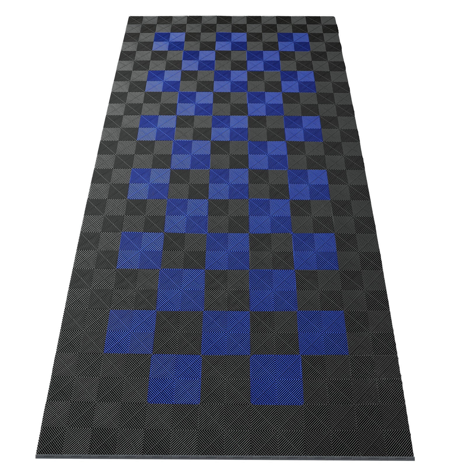 15,68m² Showroom garagevloer - Grijs / Blauw - 280cmx560cm