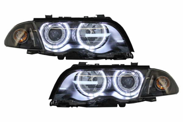 Koplampen - BMW E46 Sedan / Touring - LED Angel Eyes | 1998-2001