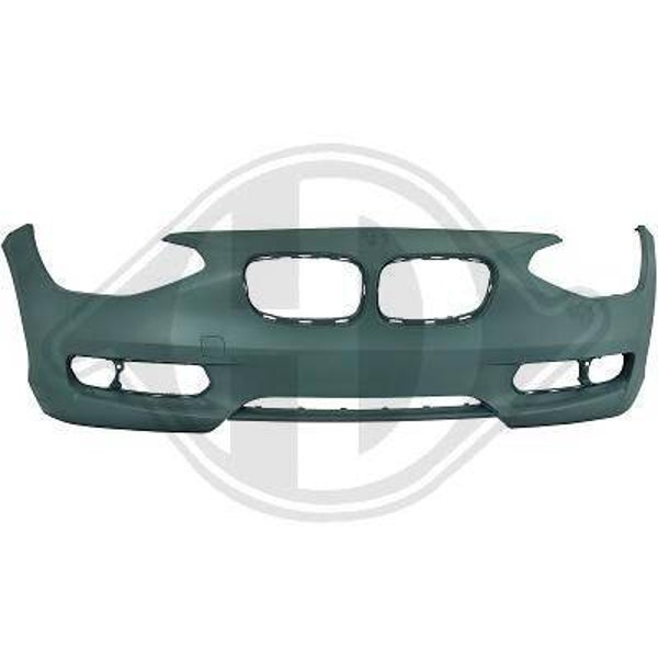 BMW 1 SERIE VOORBUMPER STANDAARD ZONDER PDC / KOPLAMP REINIGING F20 / F21 2011-2015