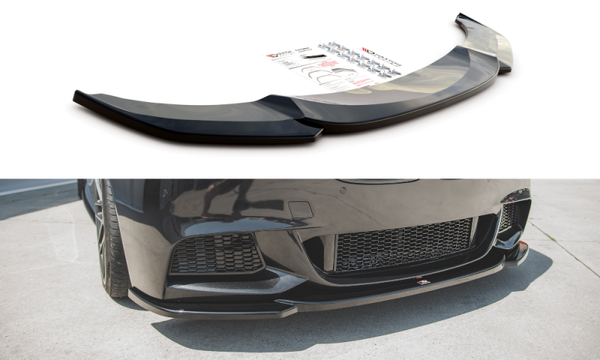 Front lip V4 - BMW F10 / F11 - M pakket - Maxton Design | 2010-2017