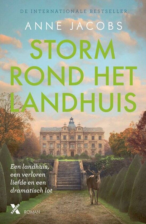 Anne Jacobs-Storm rond het landhuis