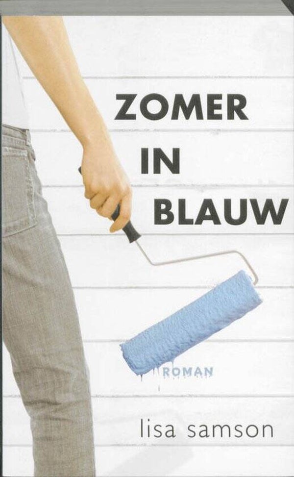 Lisa Samson-Zomer in blauw