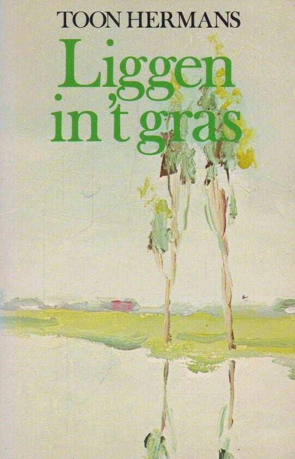 Toon Hermans-Liggen in het gras