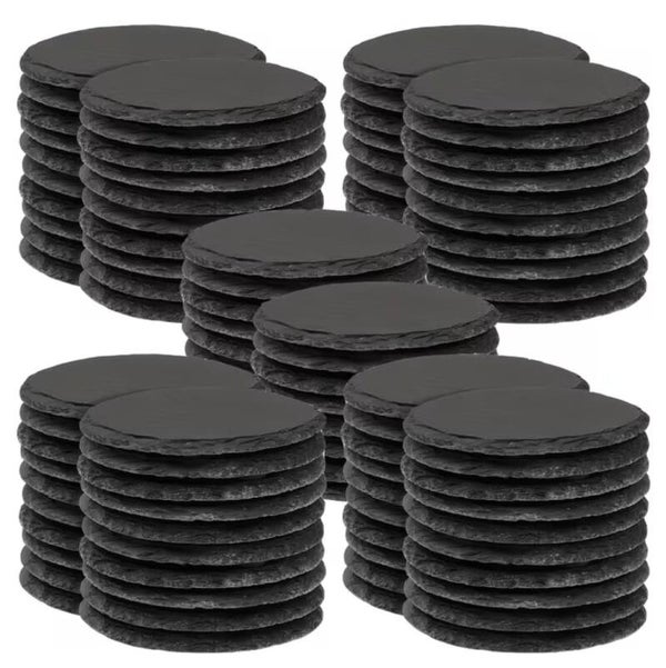Leistenen onderzetters (set 6 stuks)