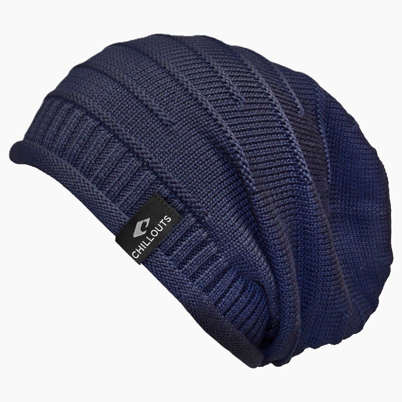 19645 CH Chillouts beanie muts Erik navy