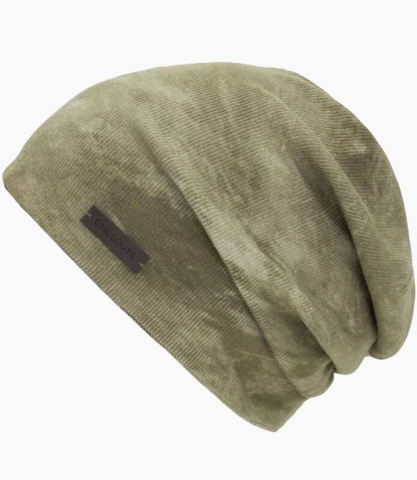 19835 Chillouts beanie muts Opua long kaki