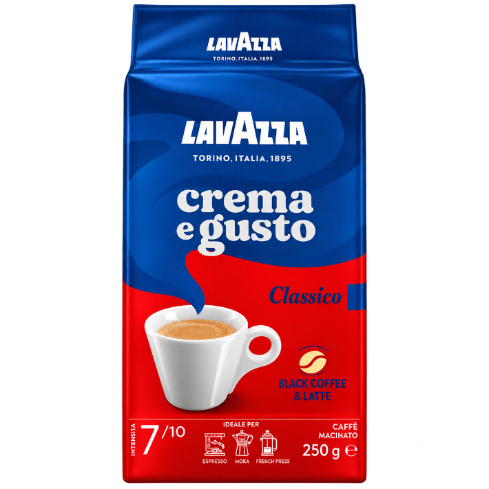 Lavazza crema e gusto Classico Black Coffee & Latte