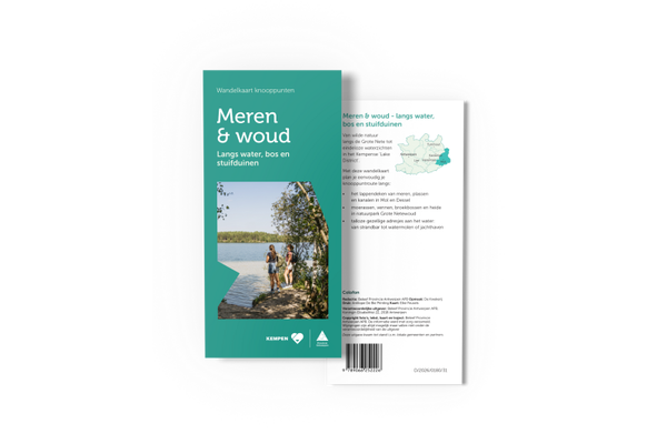 Wandelkaart 'Meren & woud'