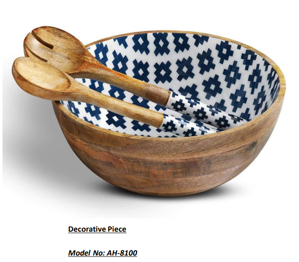 Mango Wood Serving Bowl – Natural Beauty for Your Table