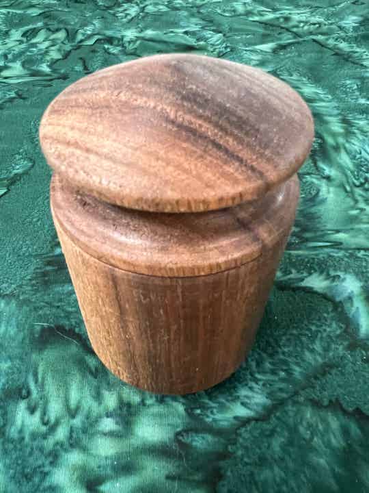 The Pill Box     For that distinguished taste in Black Walnut