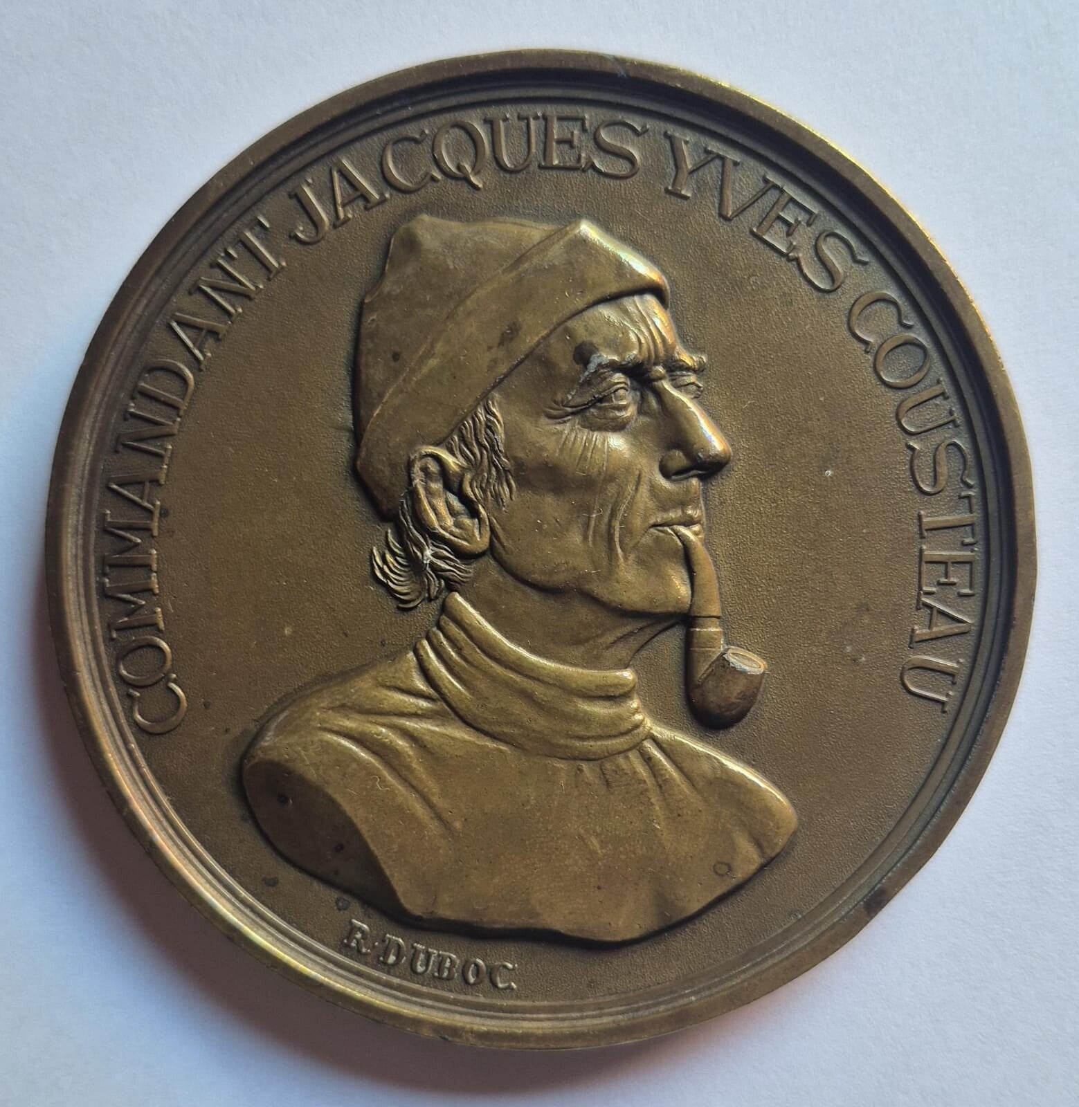 Medaille commandant Cousteau - La Calypso